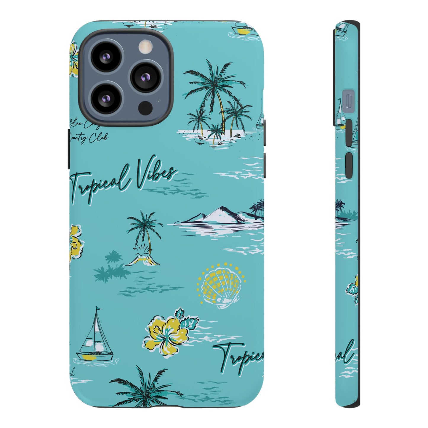 Tropical Vibes | Blue Island Vacation Case