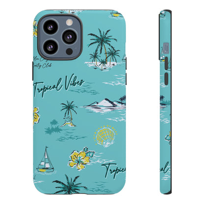 Tropical Vibes | Blue Island Vacation Case