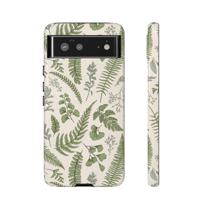 Vintage Botanical | Green Botanical Illustration Case