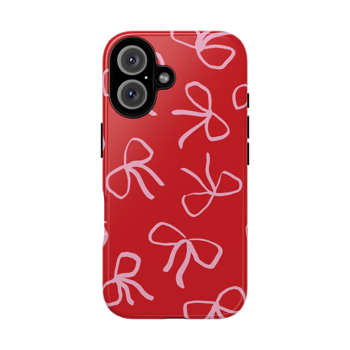 Ribbons & Bows | Red Coquette iPhone Case