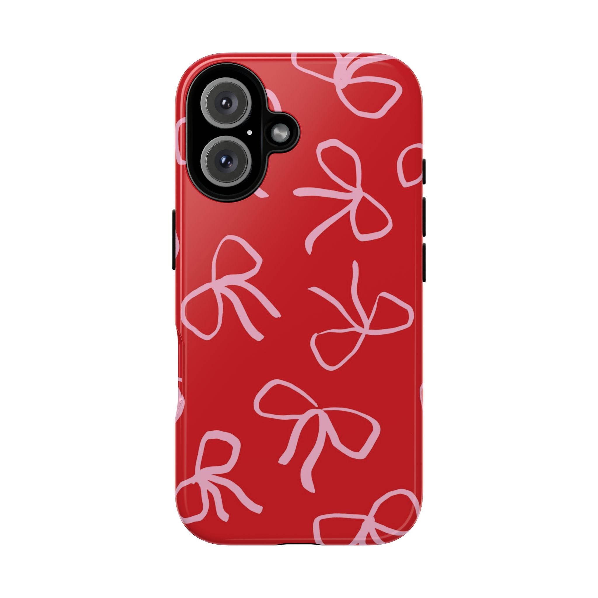 Rubans et nœuds | Coque iPhone Red Coquette
