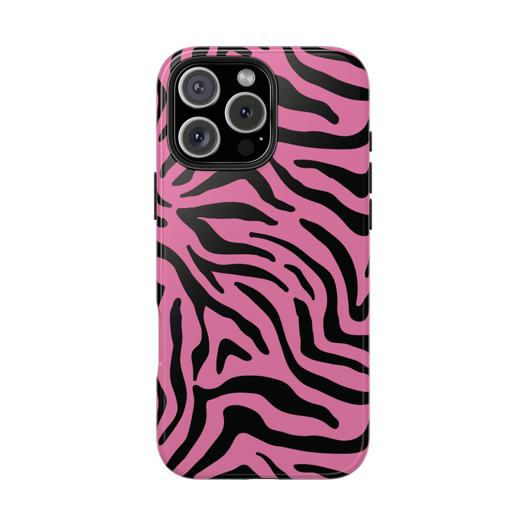 Player Pink Animal Print iPhone Case