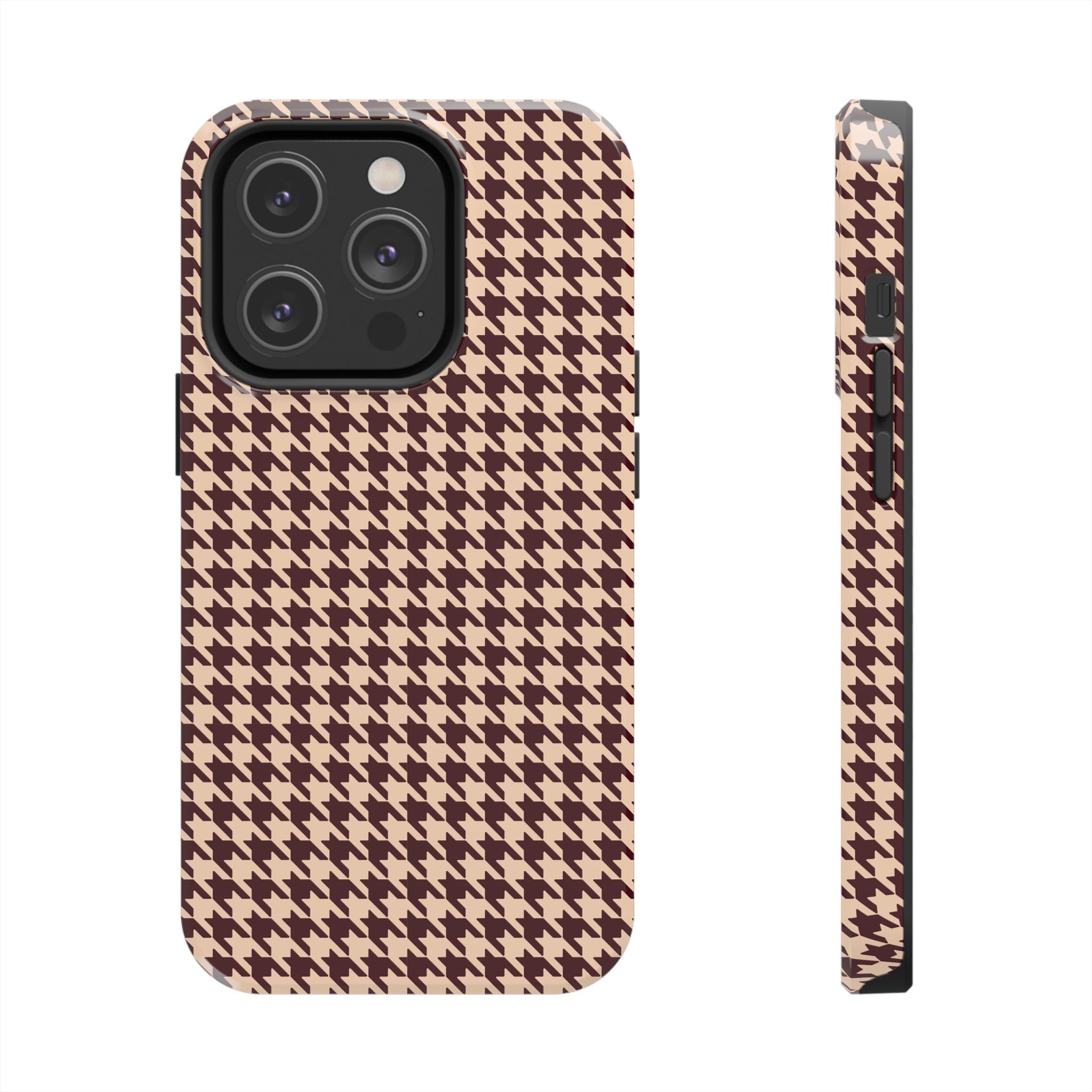 Prep School Houndstooth iPhone Case