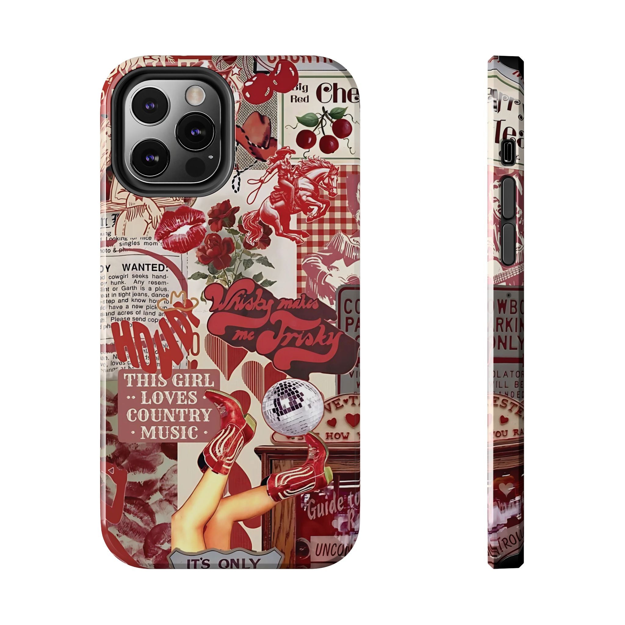 Cowgirl Glam Western iPhone Case