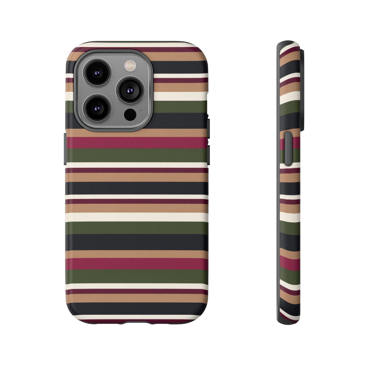West End | Retro Striped iPhone Case