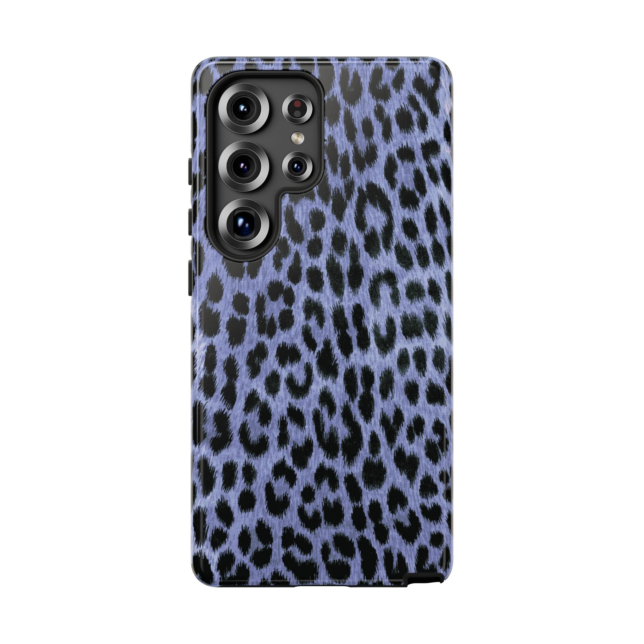 Untamed | Blue Leopard Galaxy Case