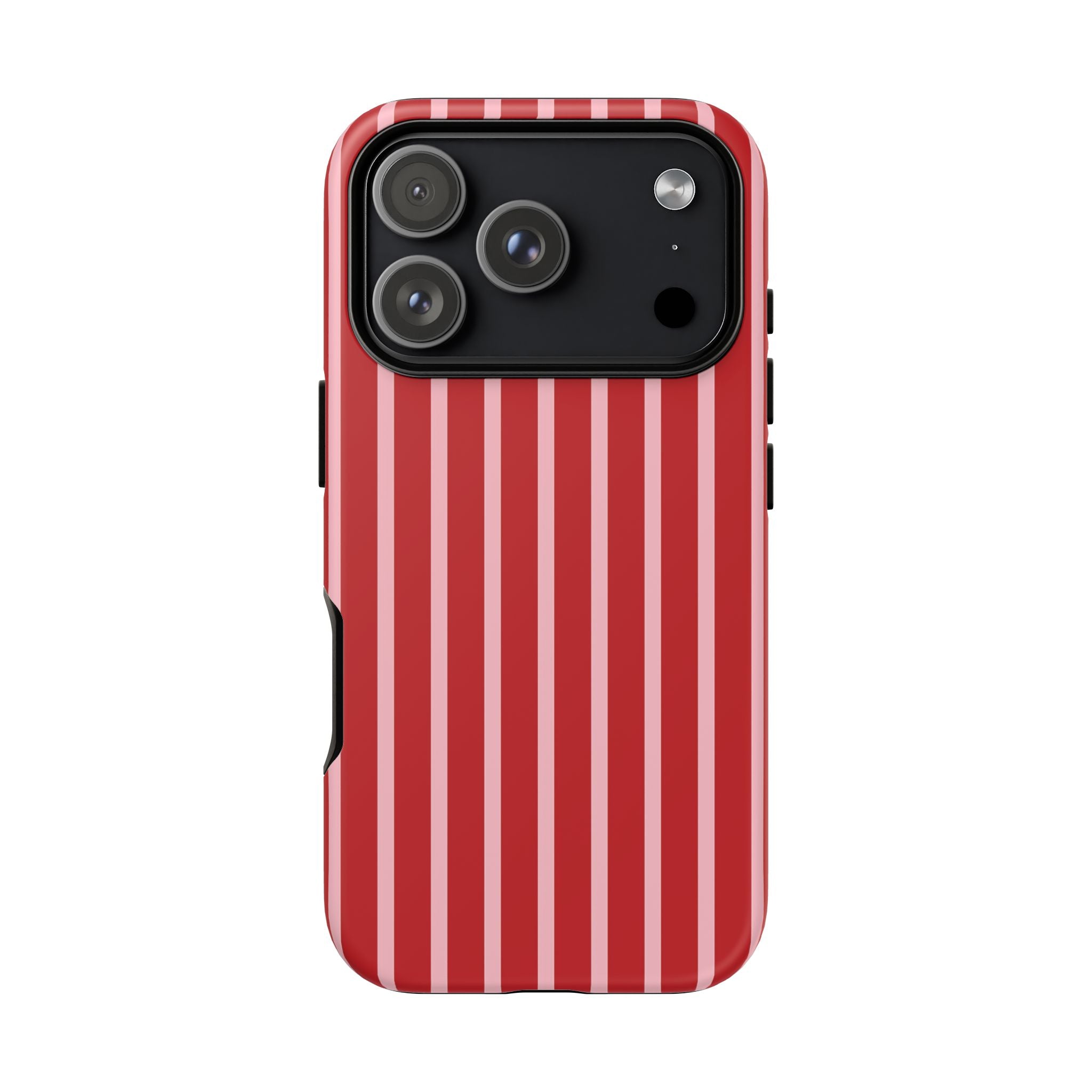 Raspberry Stripe | iPhone Case
