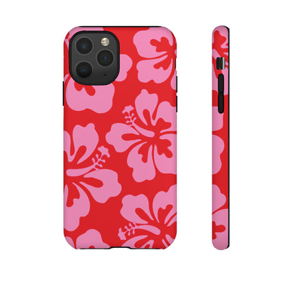 Aloha | Red Tropical Floral Case