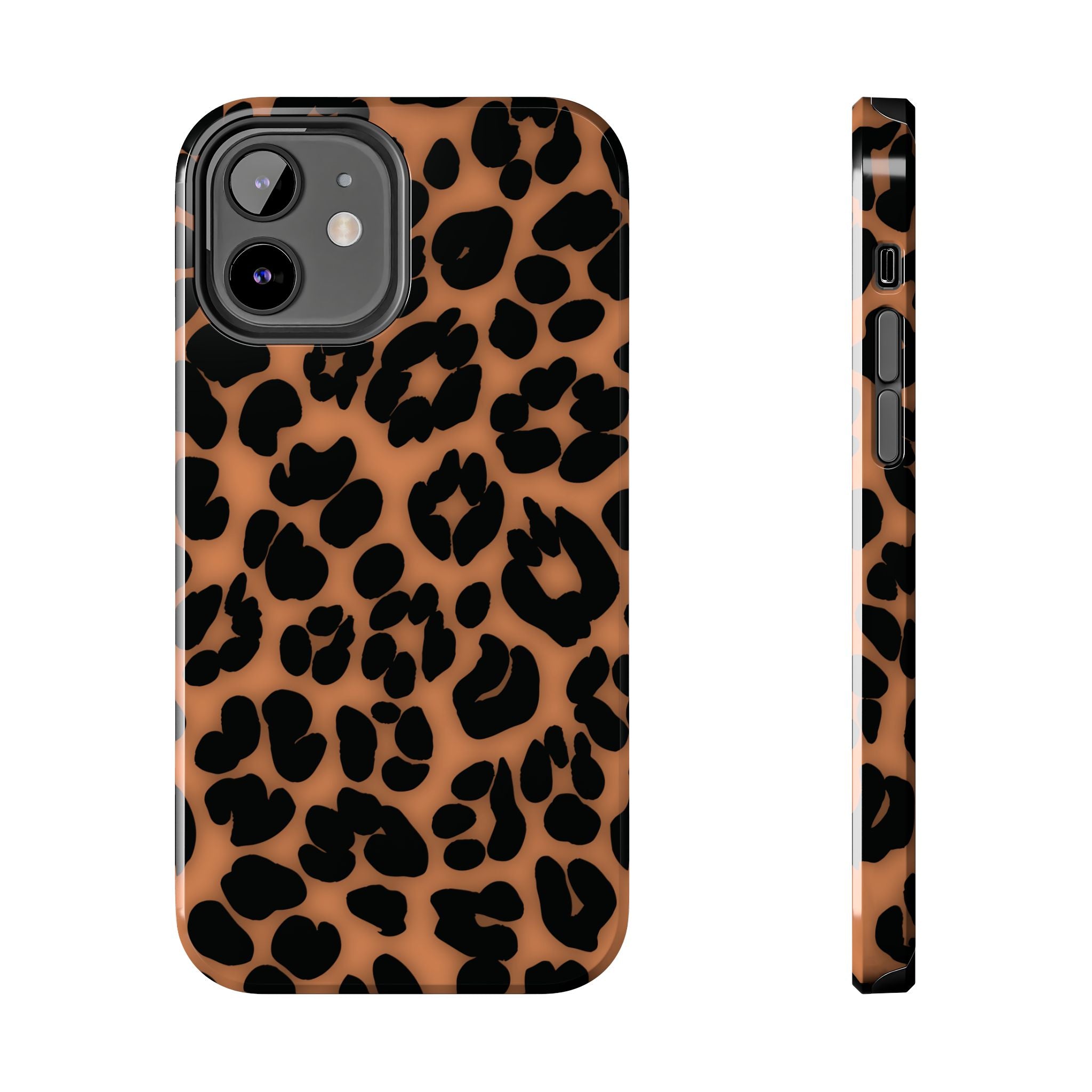 Amber Leopard Animal Print iPhone Case