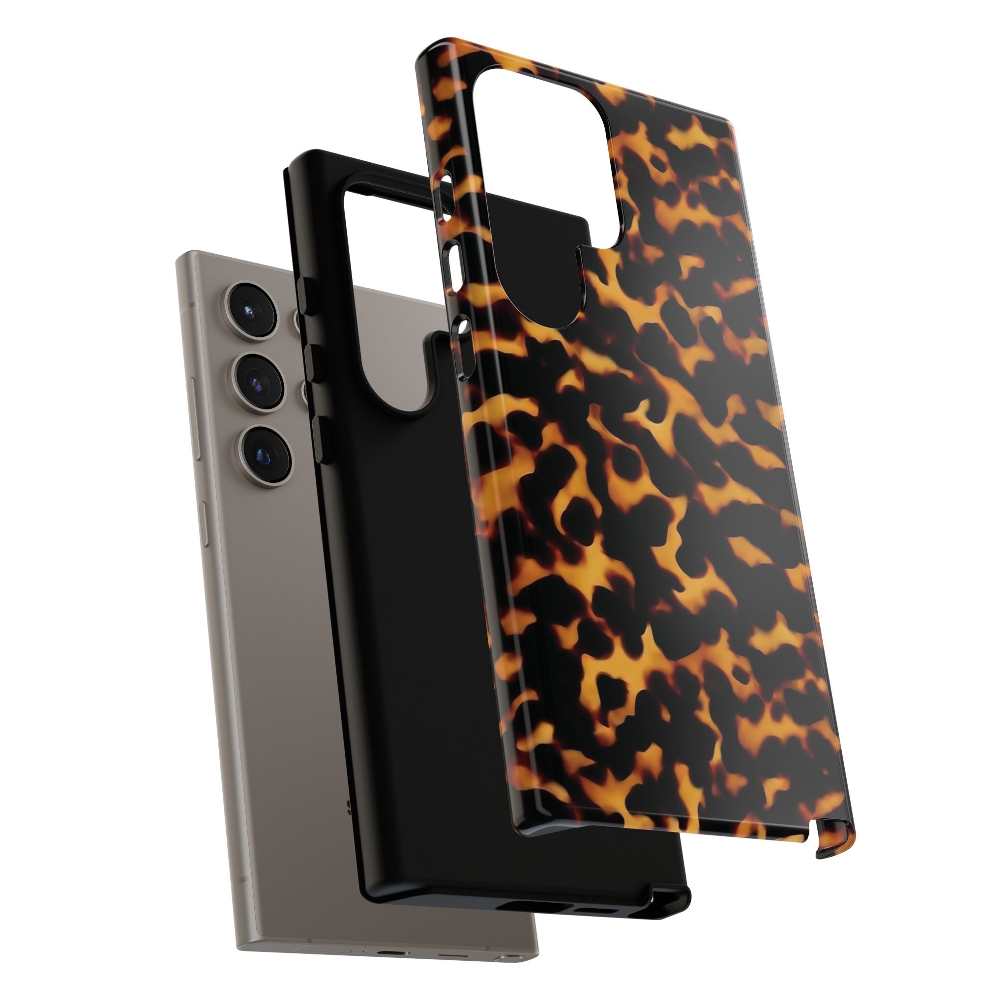 Tortie Tortoiseshell Print Galaxy Case