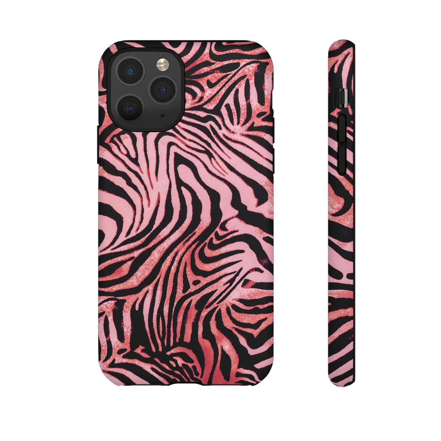 Rosy Zebra | Pink Animal Print Case