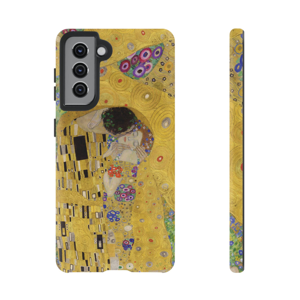 The Kiss | Gustav Klimt Art Collage Galaxy Case