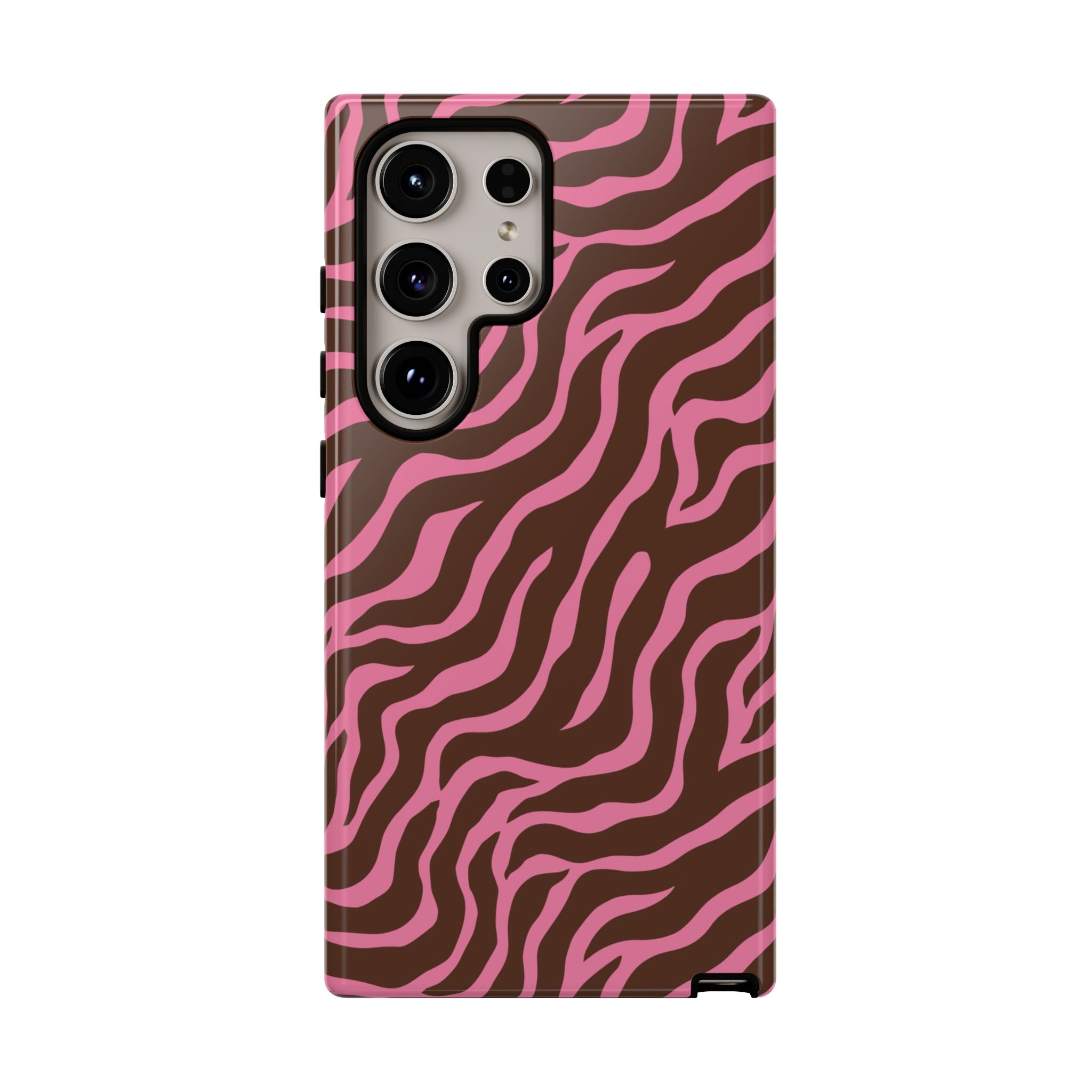 Pink Instinct | Zebra Print Galaxy Case