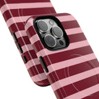 Very Berry Striped MagSafe Case