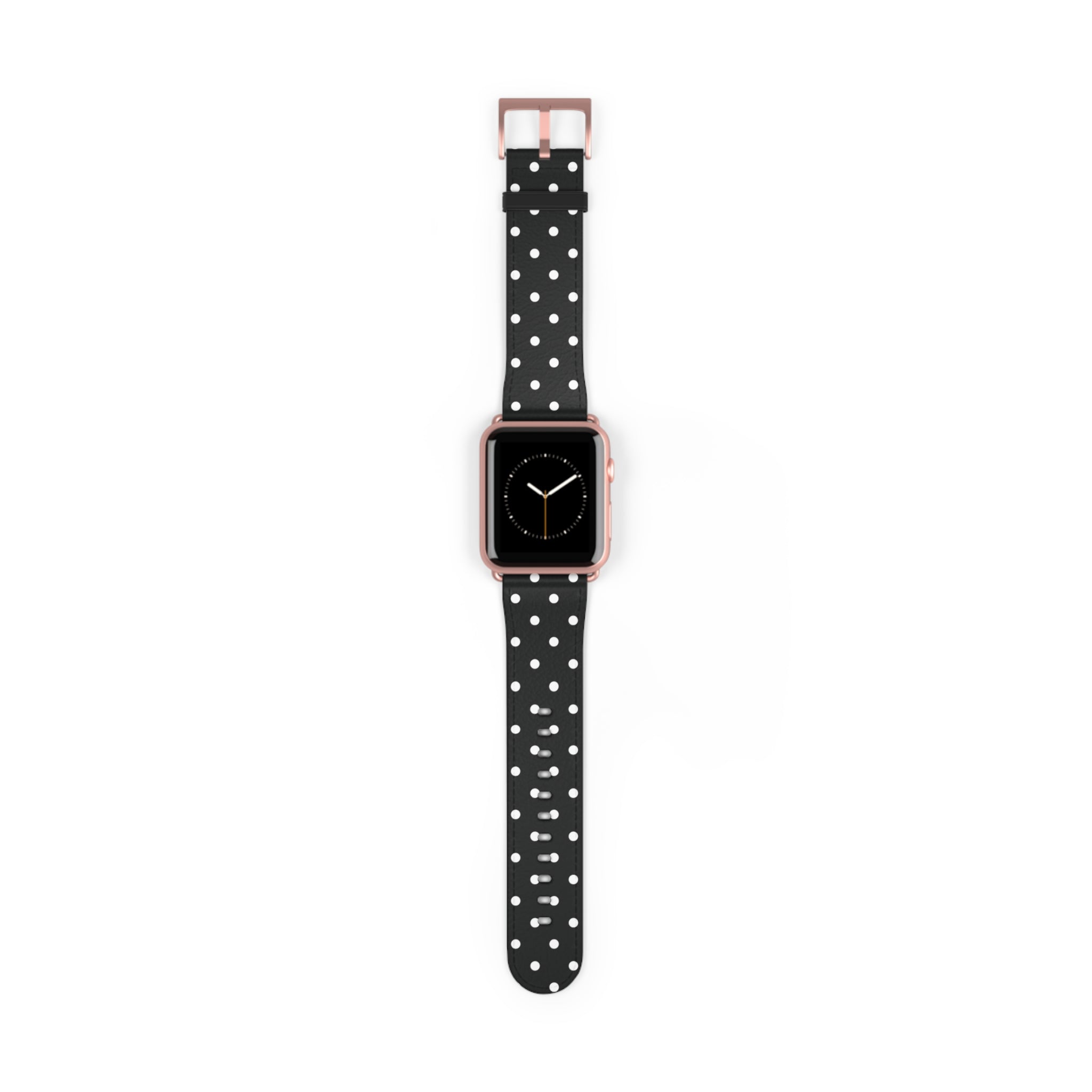 Black & White Polka Dot Apple Watch Band