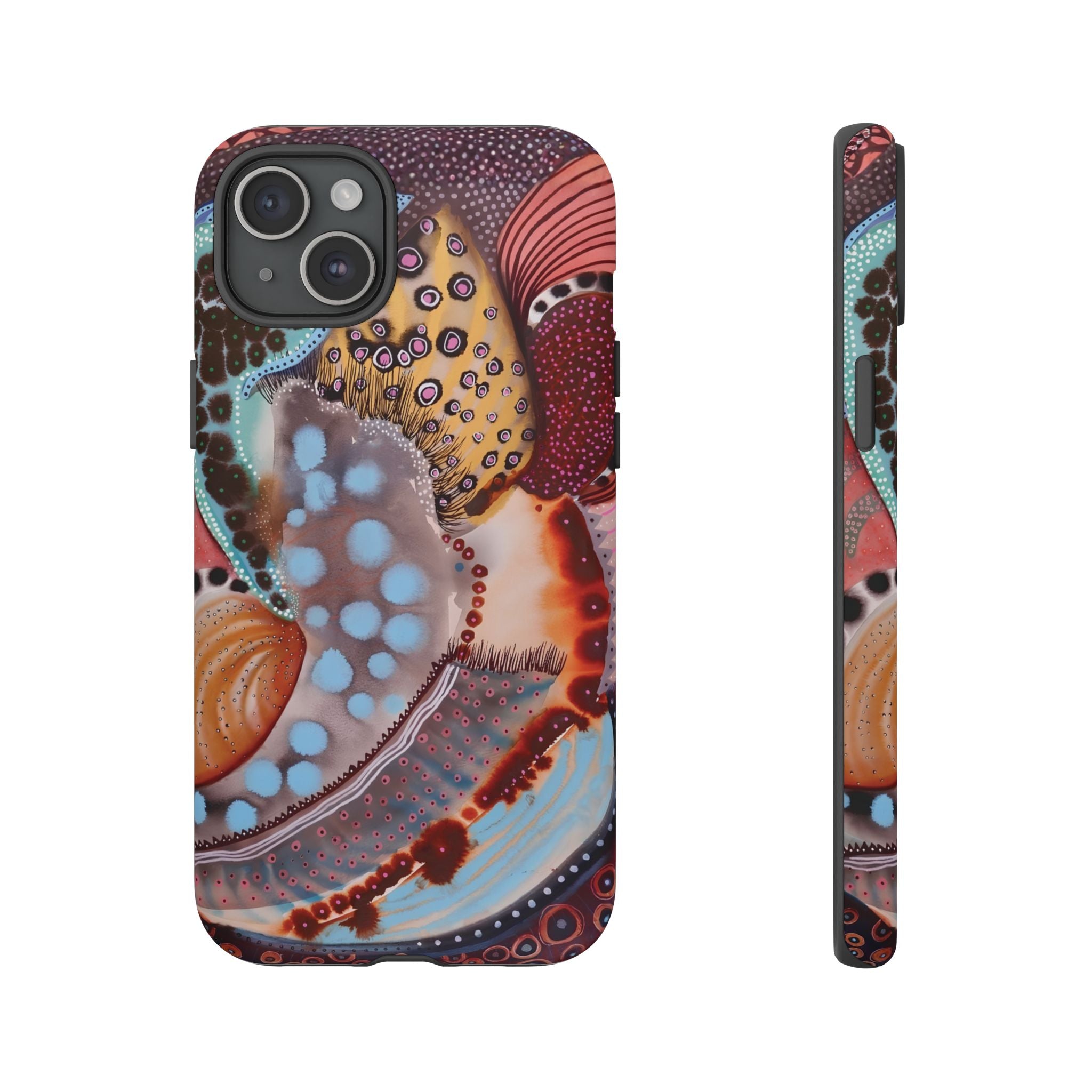Ocean Echo | Abstract Sea Life iPhone Case