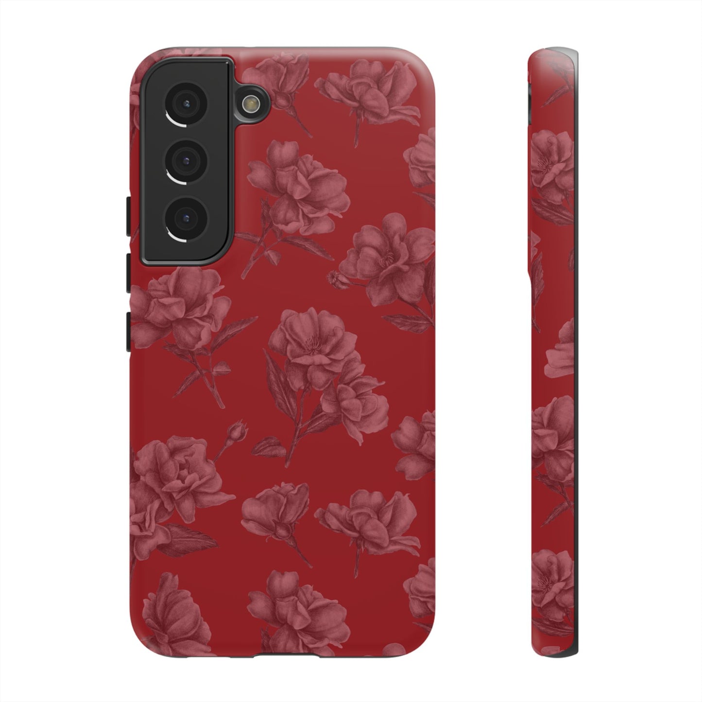 Roses Are Red | Red Floral Case