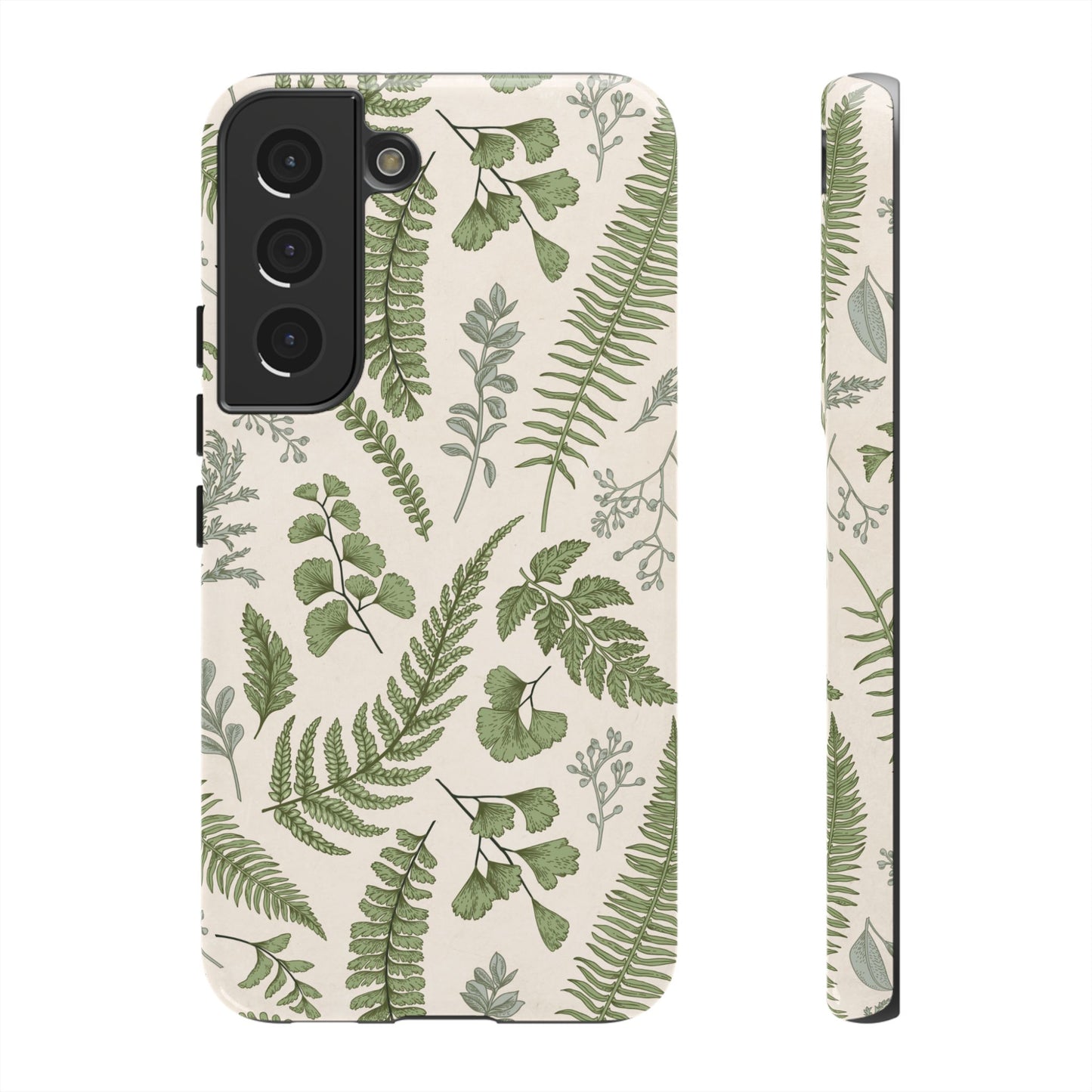 Vintage Botanical | Green Botanical Illustration Case