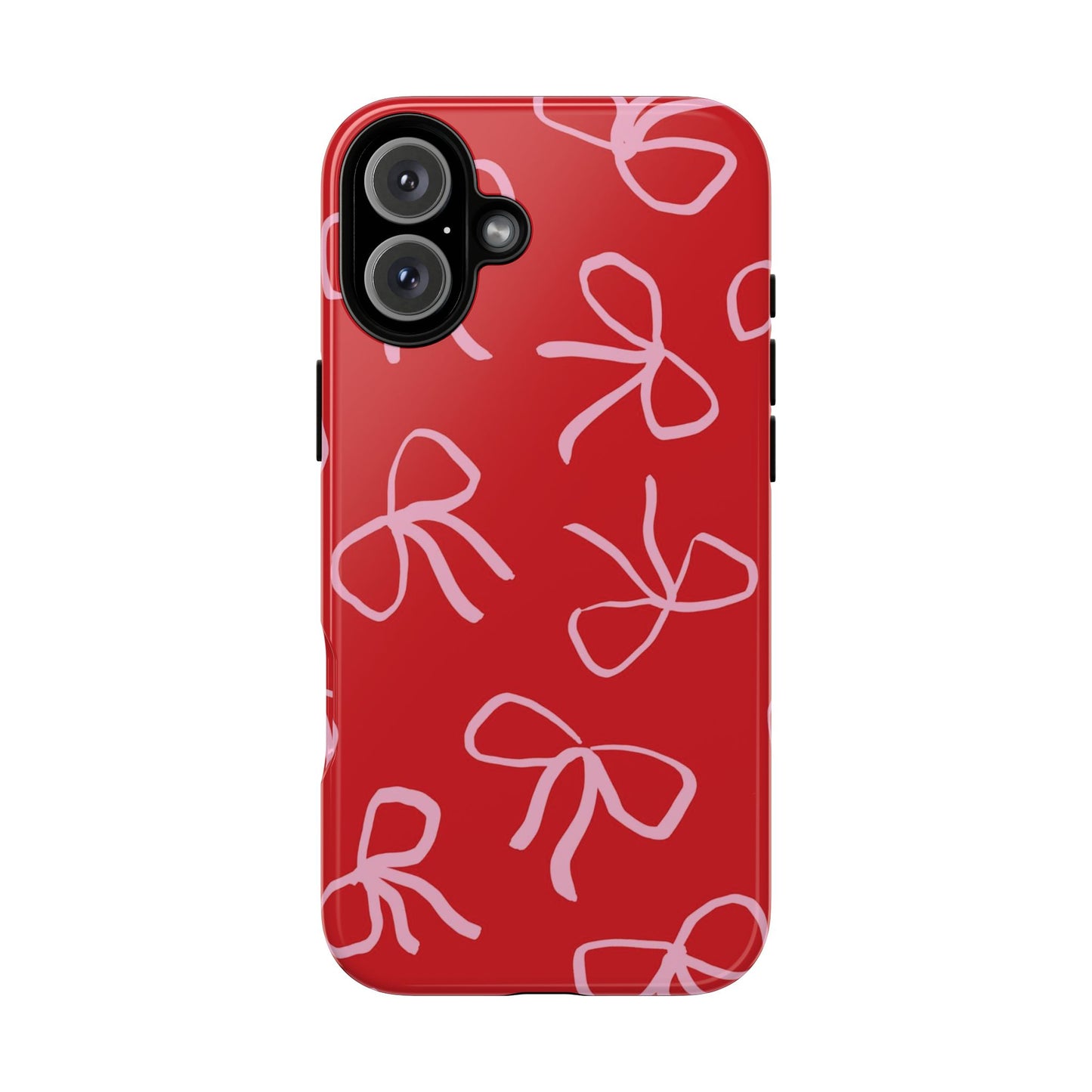 Ribbons & Bows | Red Coquette iPhone Case