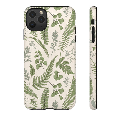 Vintage Botanical | Green Botanical Illustration Case