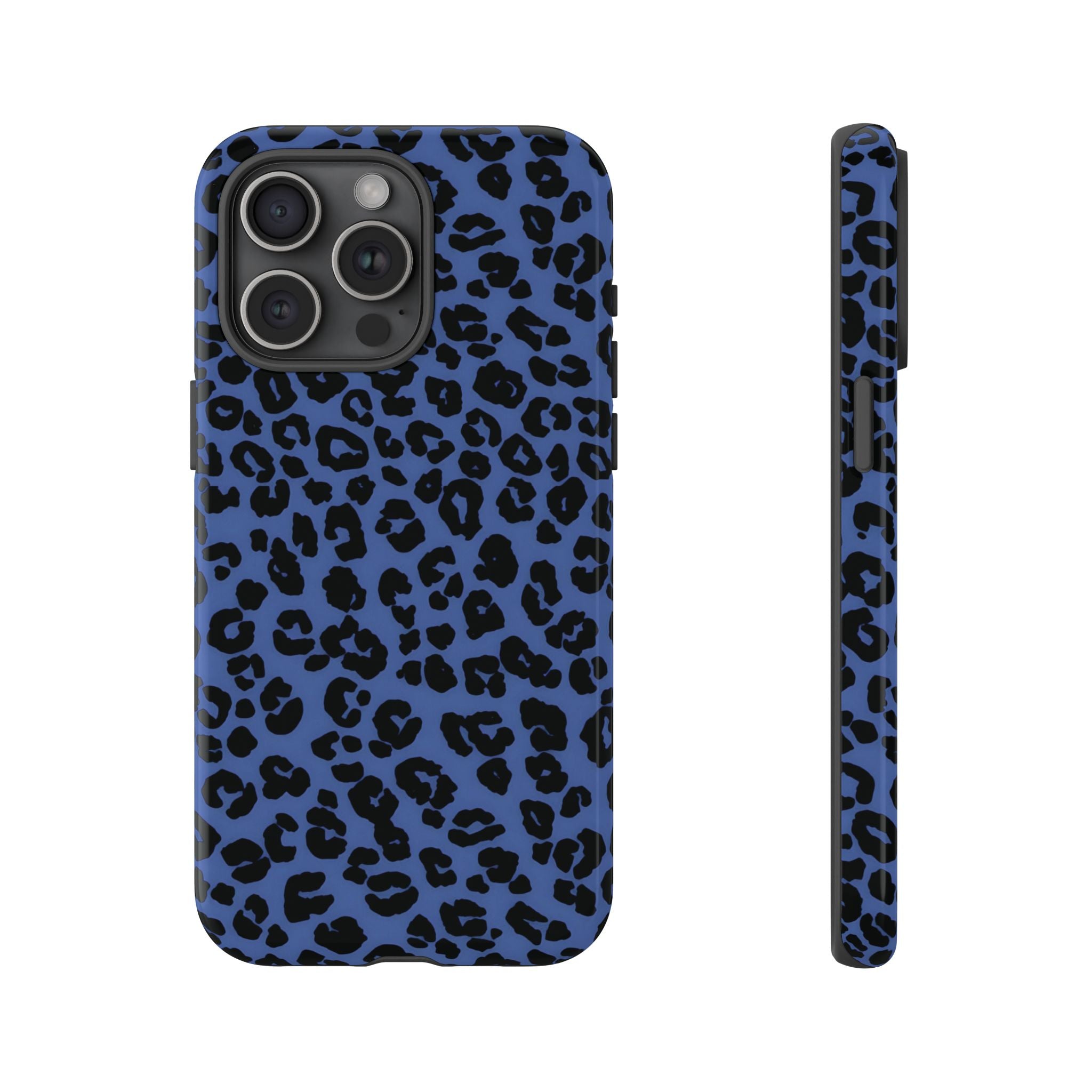 Blue Wild | Leopard iPhone Case