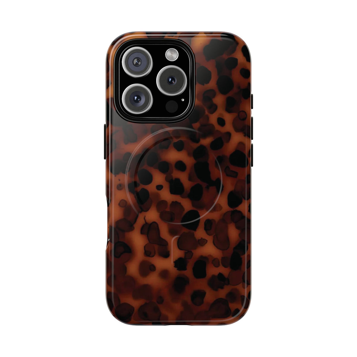 Shell Game | Dark Tortoiseshell Print MagSafe Case