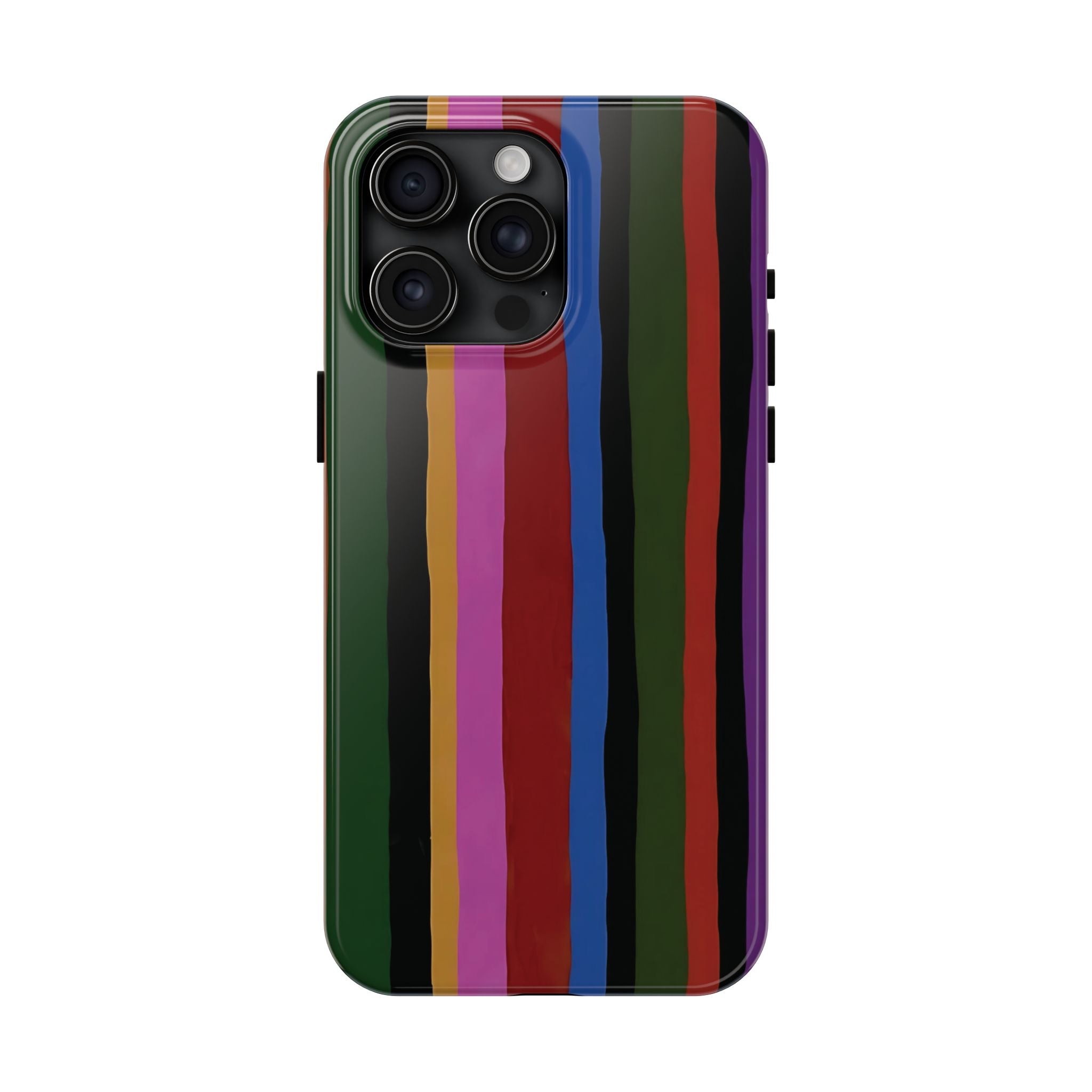 Painted Stripes iPhone Case