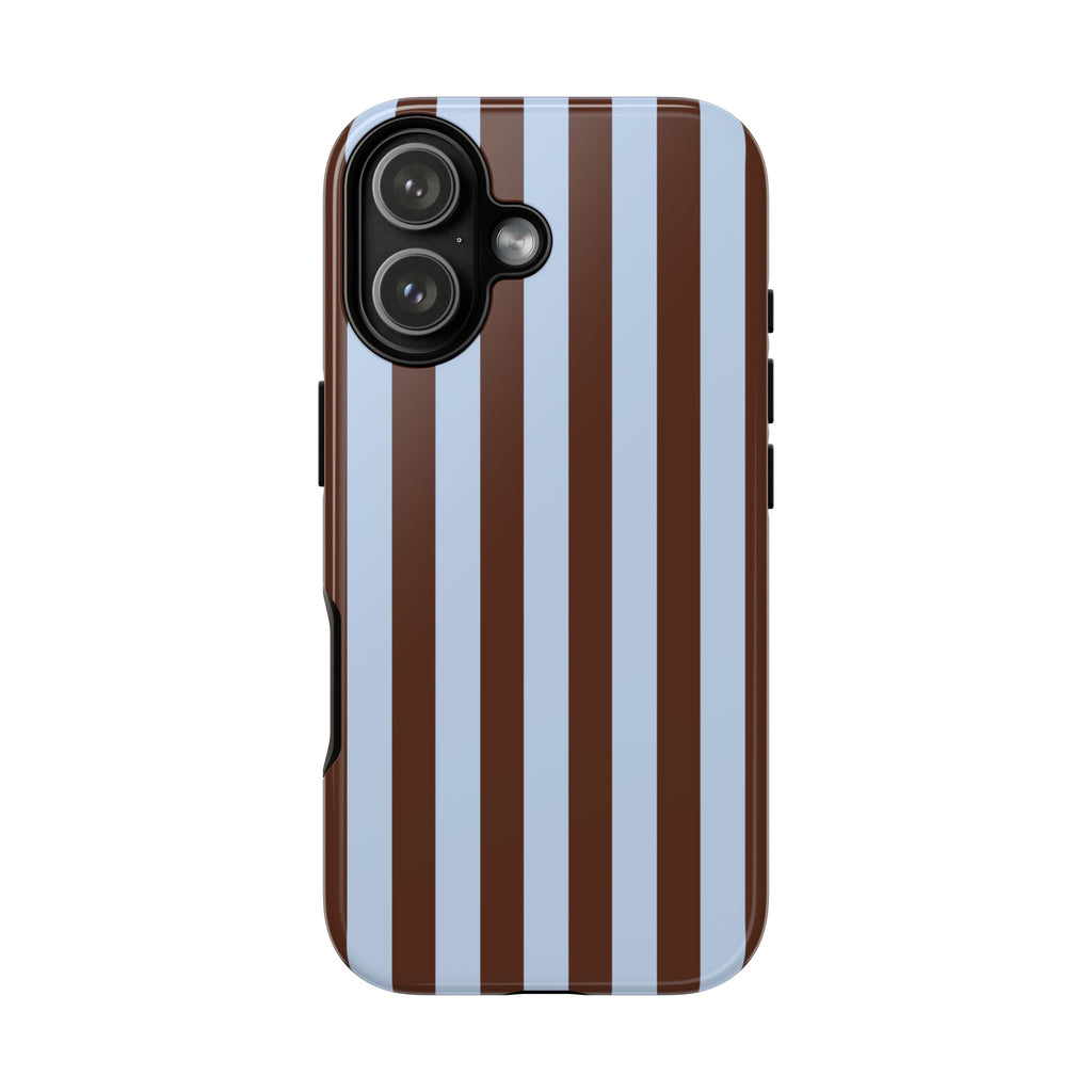 Mocha Stripe Phone Case