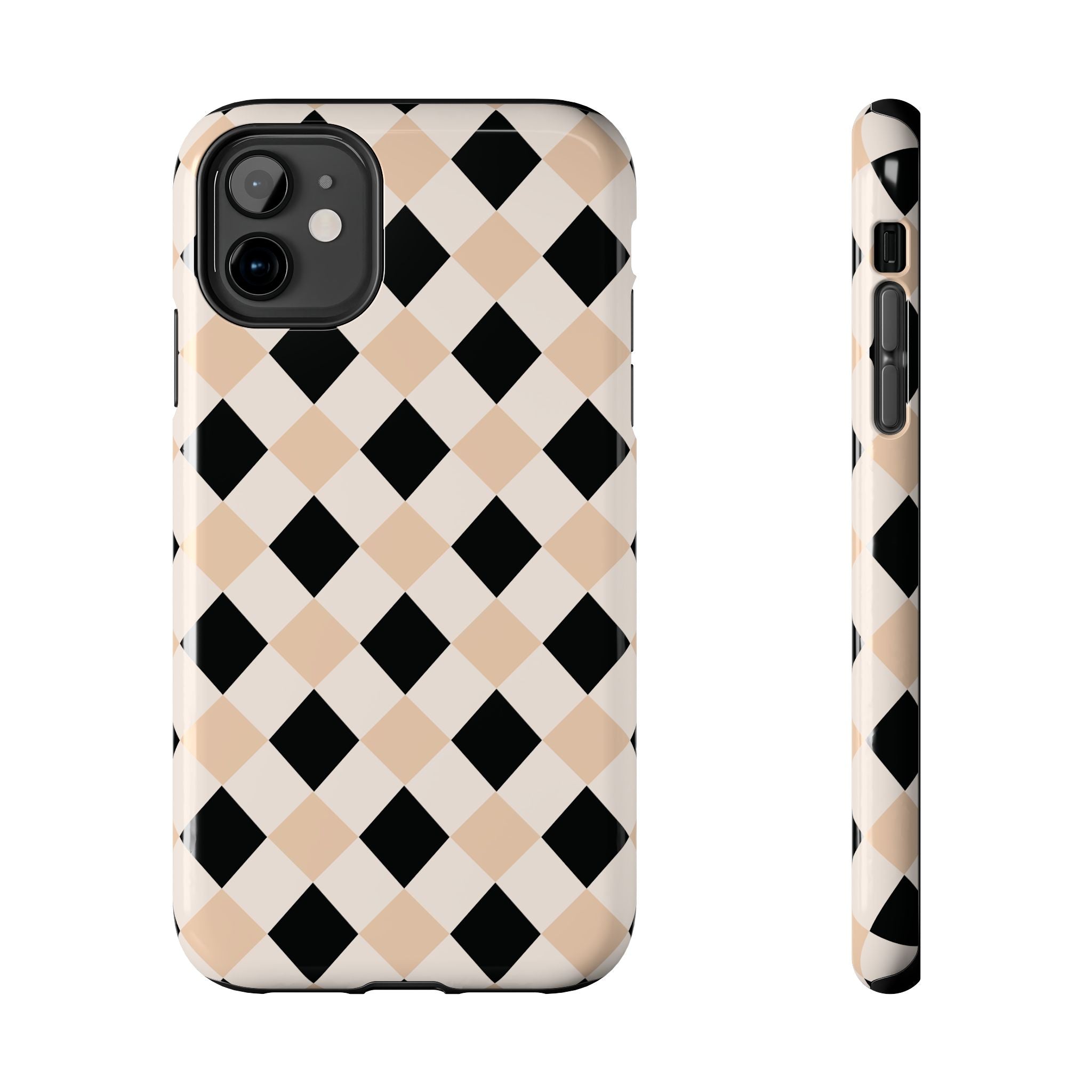 In Check Checkered iPhone Case