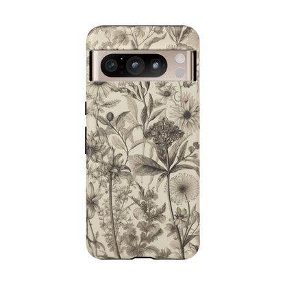 Vintage Wildflowers | Neutral Floral Case