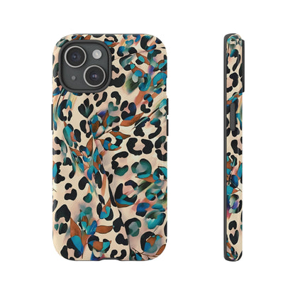 Funda para iPhone con estampado de leopardo de acuarela | Dreamy Leopard