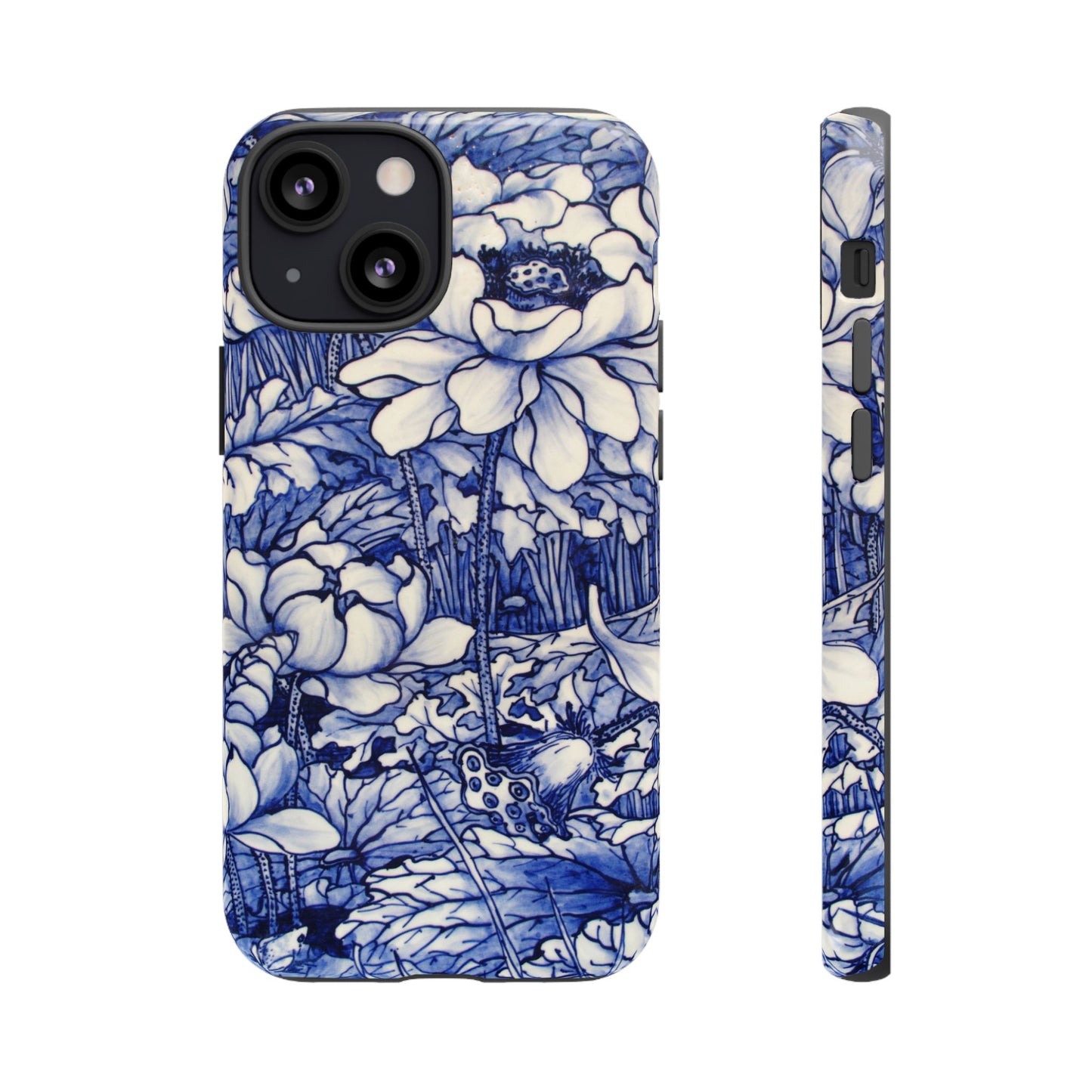 Delft Blue | Dutch Pottery Floral Print Case