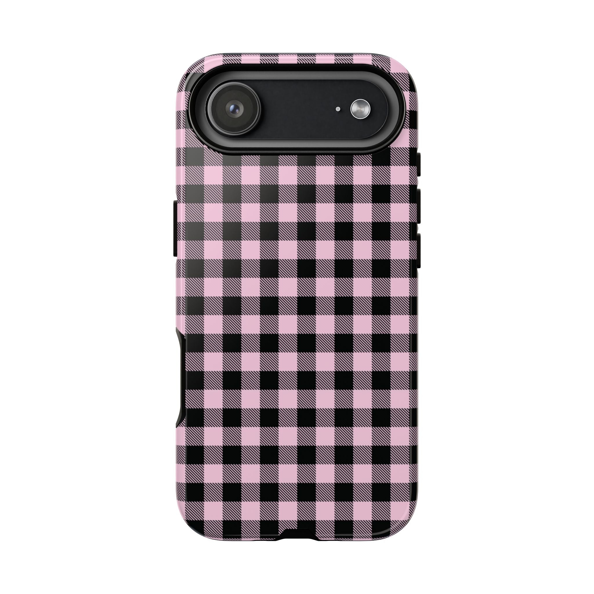 Pink Punk | Gingham iPhone Case