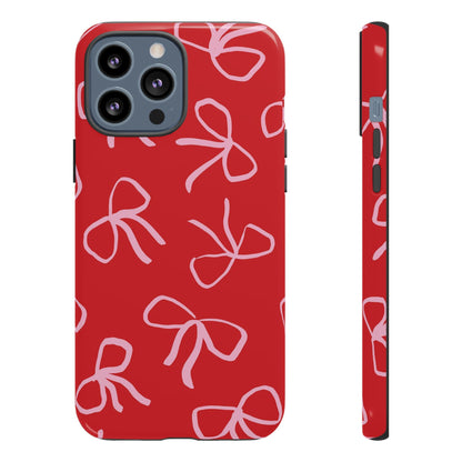 Ribbons & Bows | Red Coquette Case