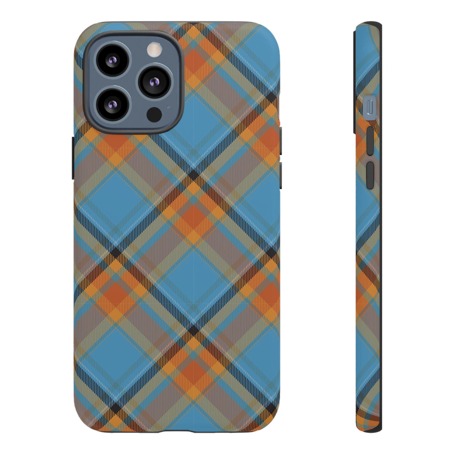 Cozy | Blue Plaid Case