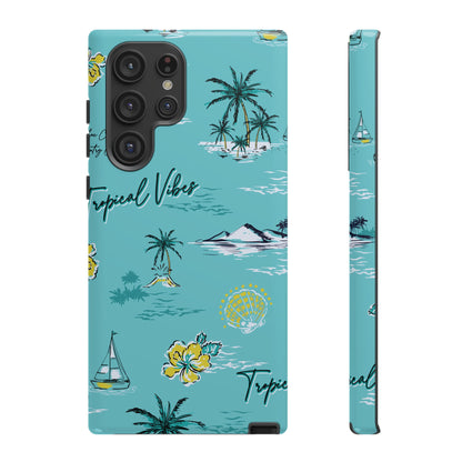 Tropical Vibes | Blue Island Vacation Case