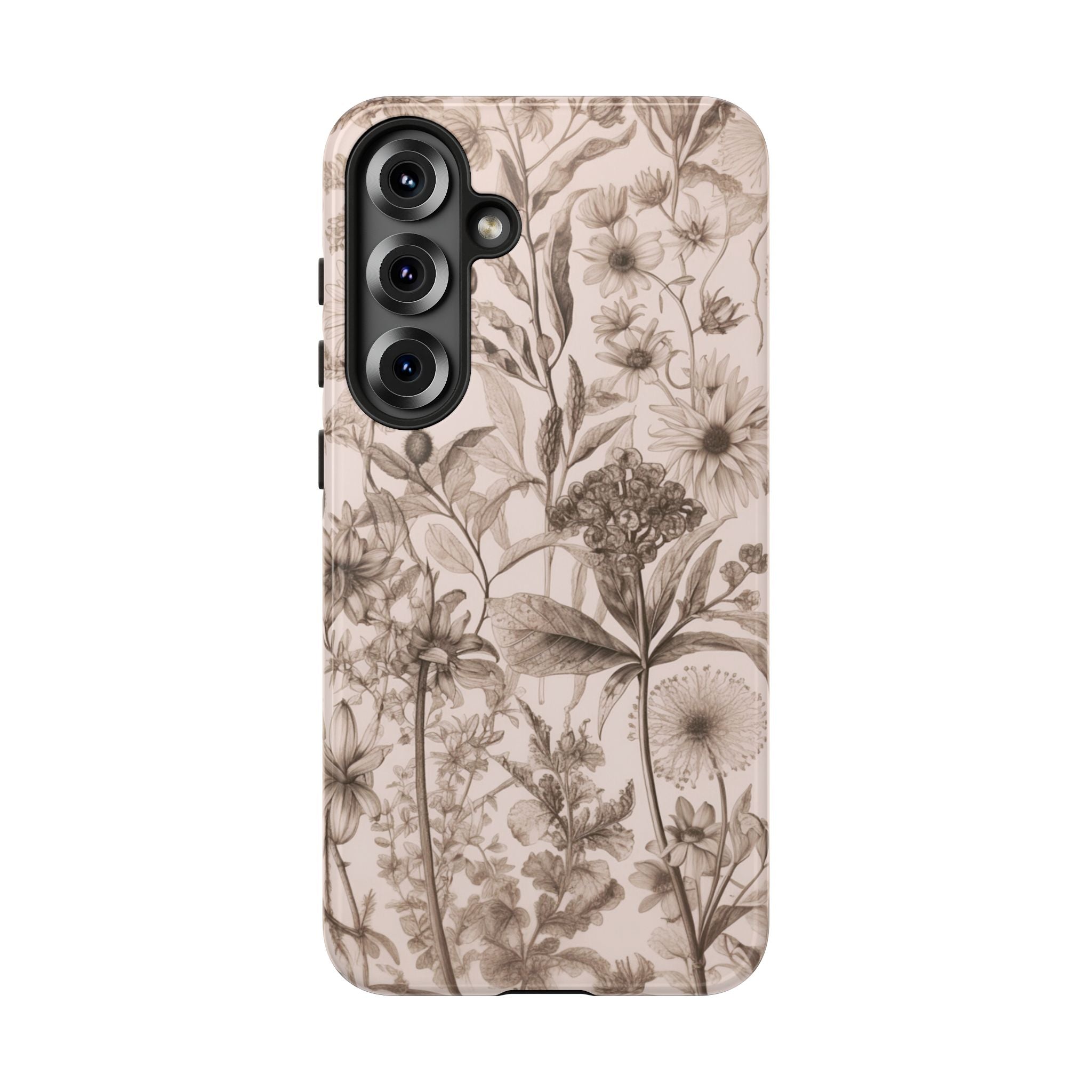 Wildflowers Floral Galaxy Case