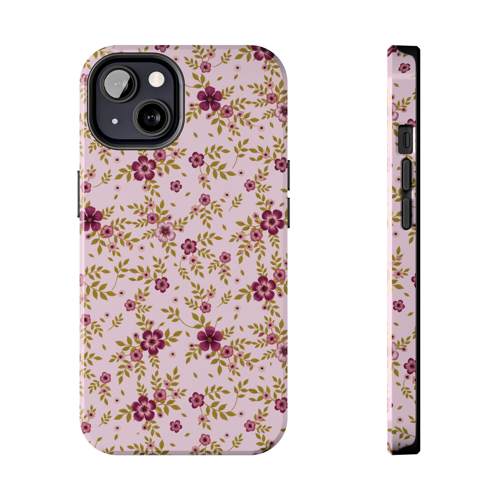 Lilac Petals Purple Floral iPhone Case