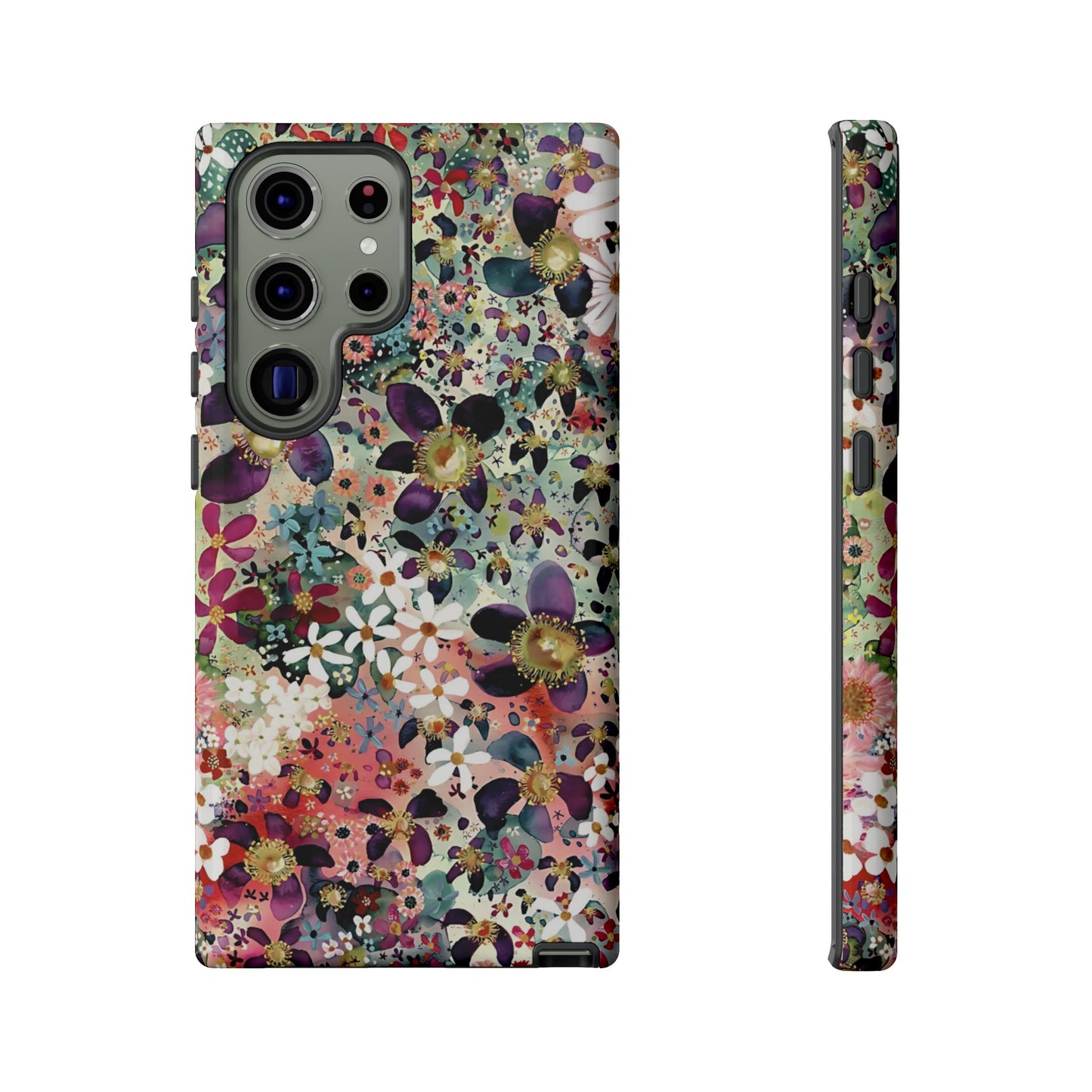 Flower Bomb | Colorful Floral Galaxy Case