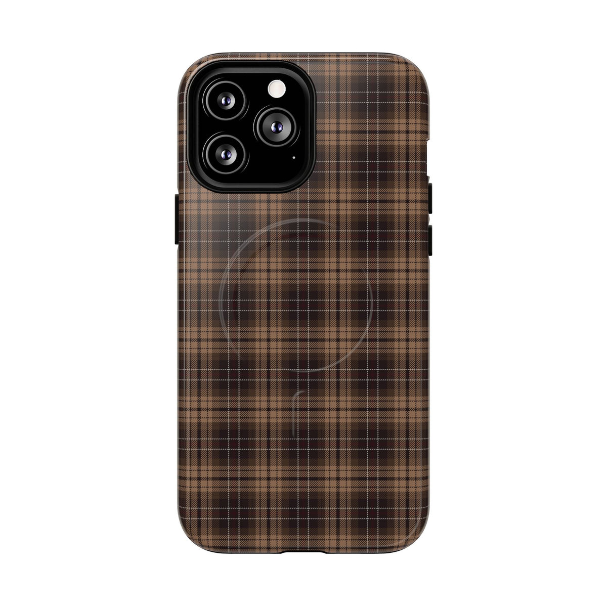 Fireside | Brown Plaid MagSafe Case