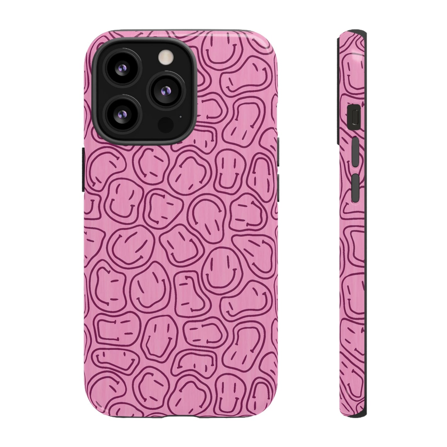 All Smiles | Pink Smiley Face Case