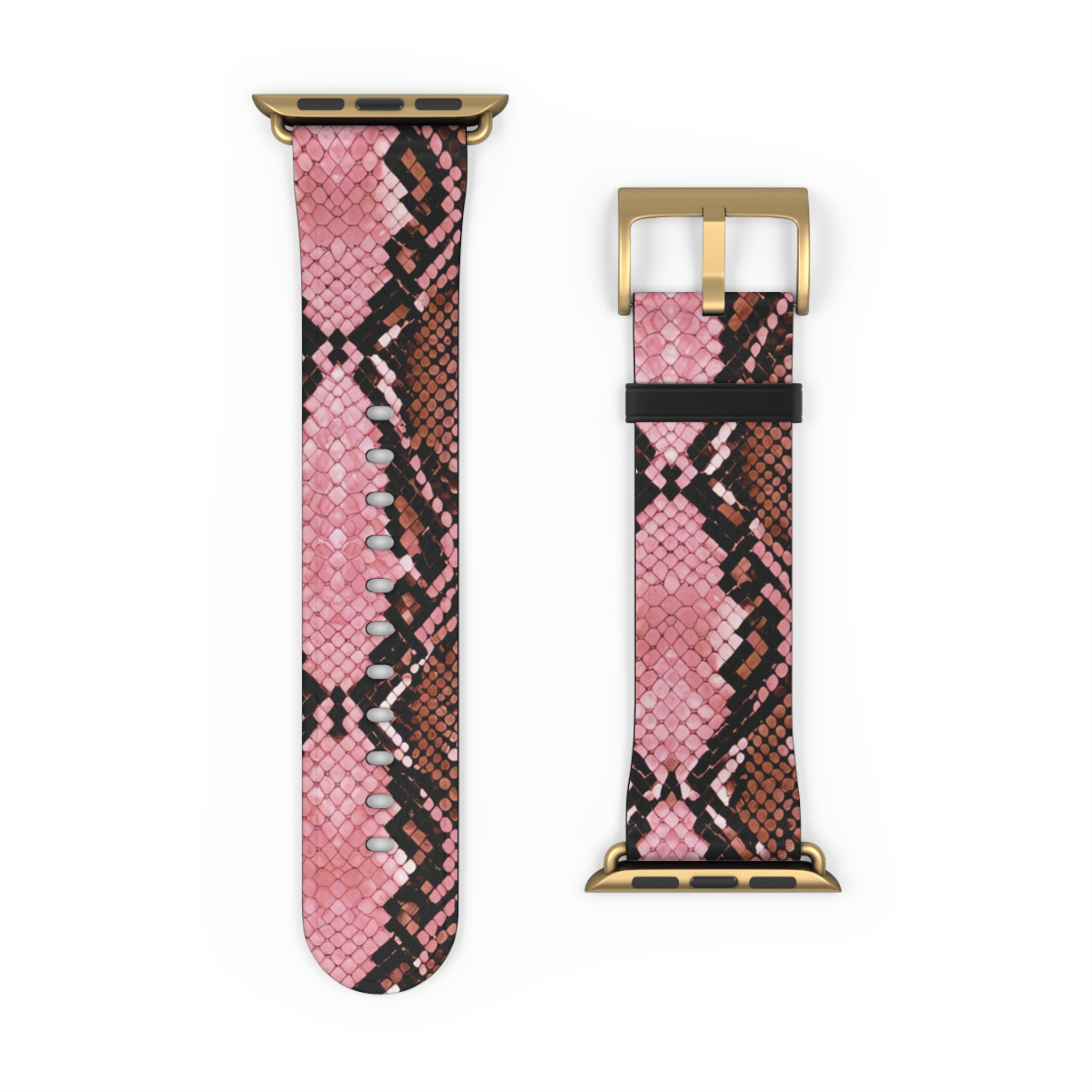 Pink SnakeApple Watch Band