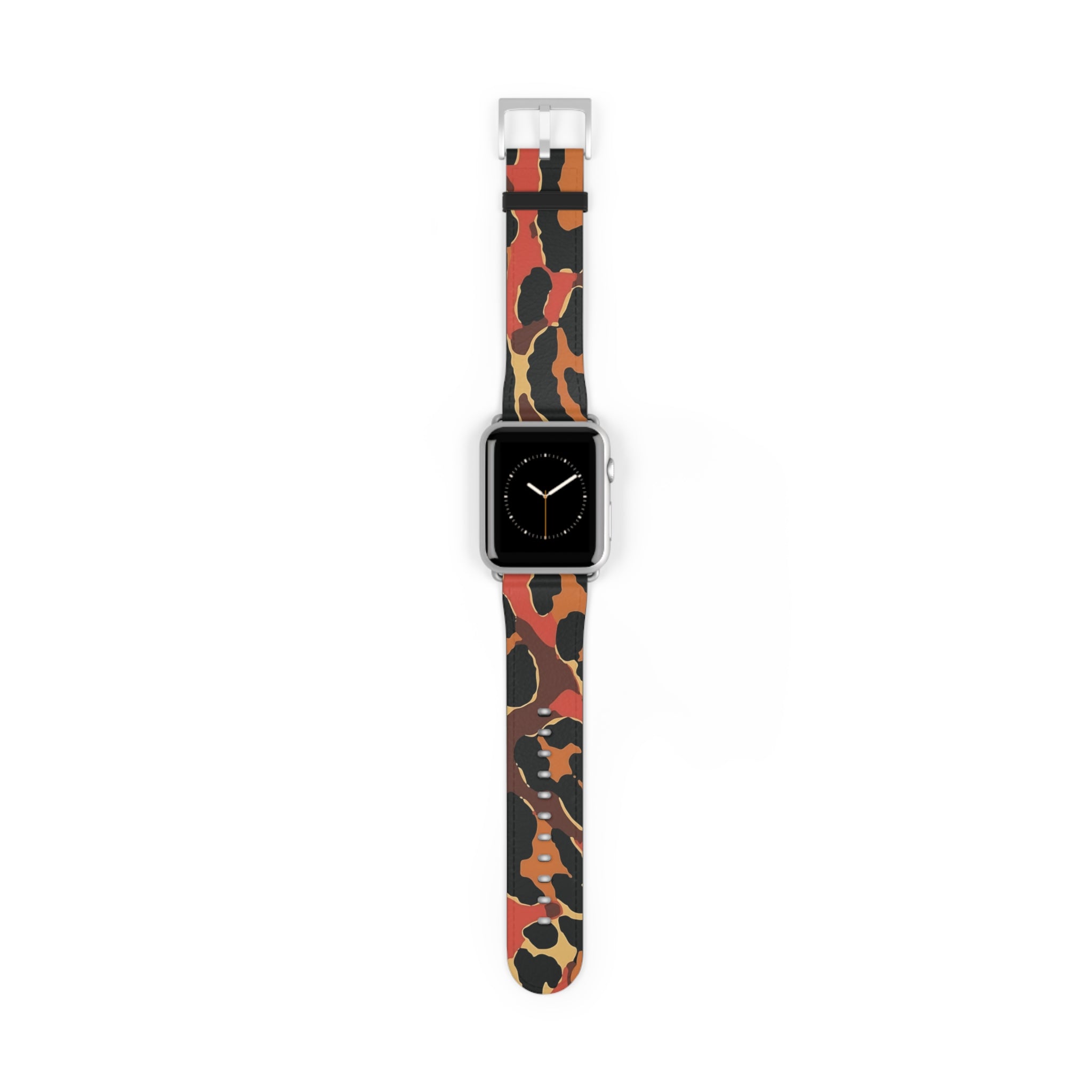 Abstract Leopard Apple Watch Band