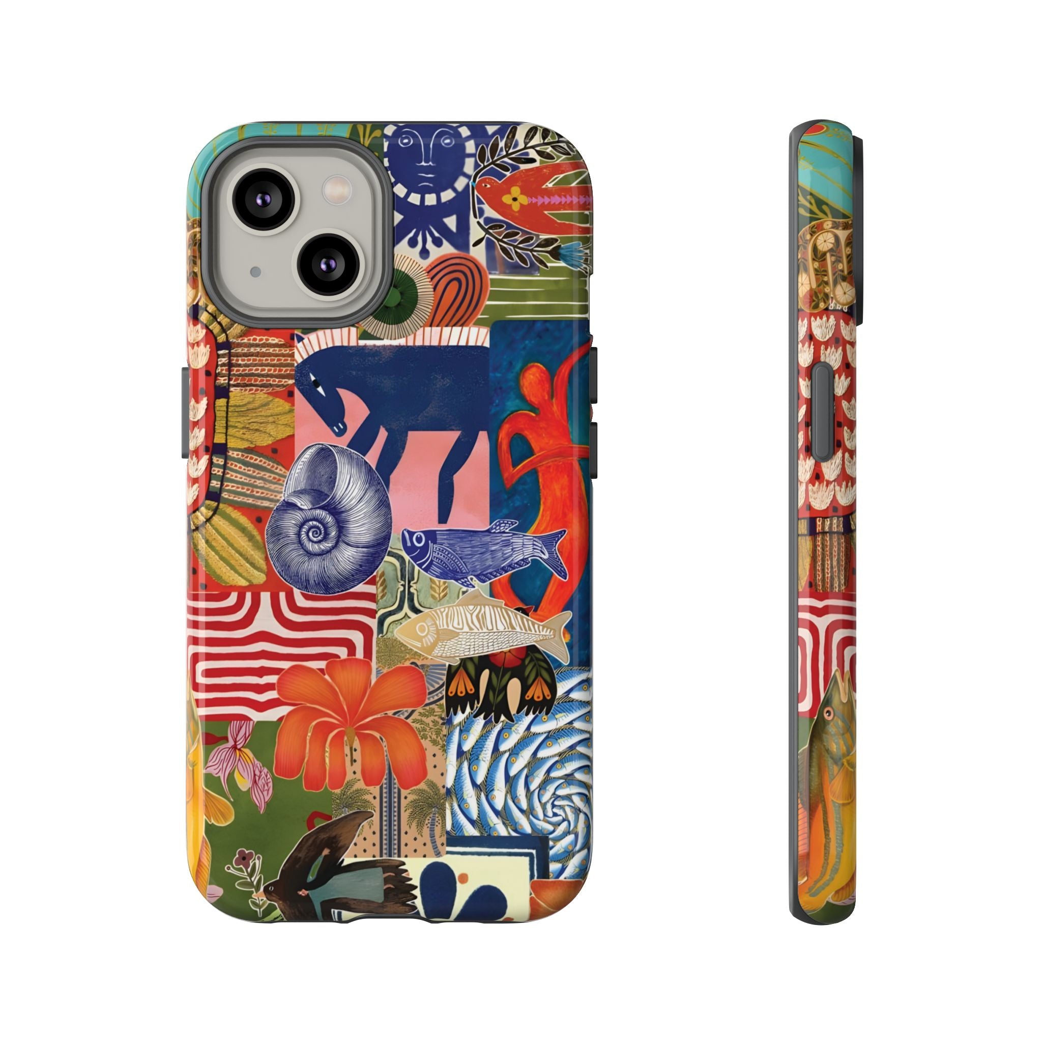 Artful Chaos | Art Collage iPhone Case