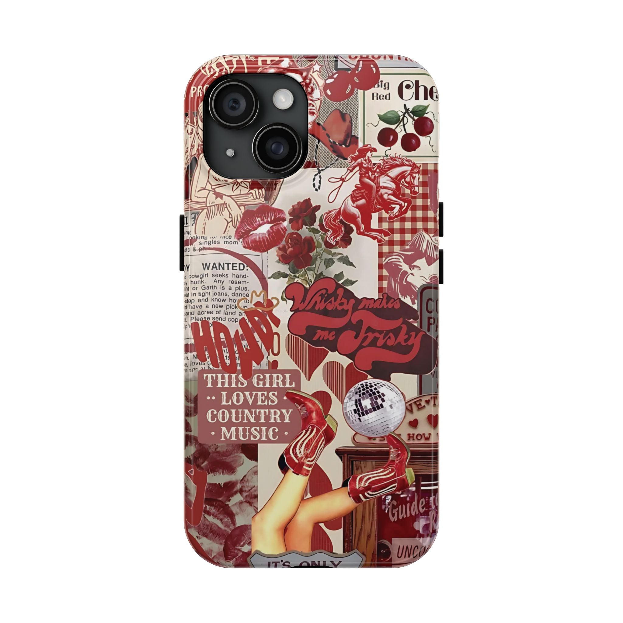 Cowgirl Glam Western iPhone Case