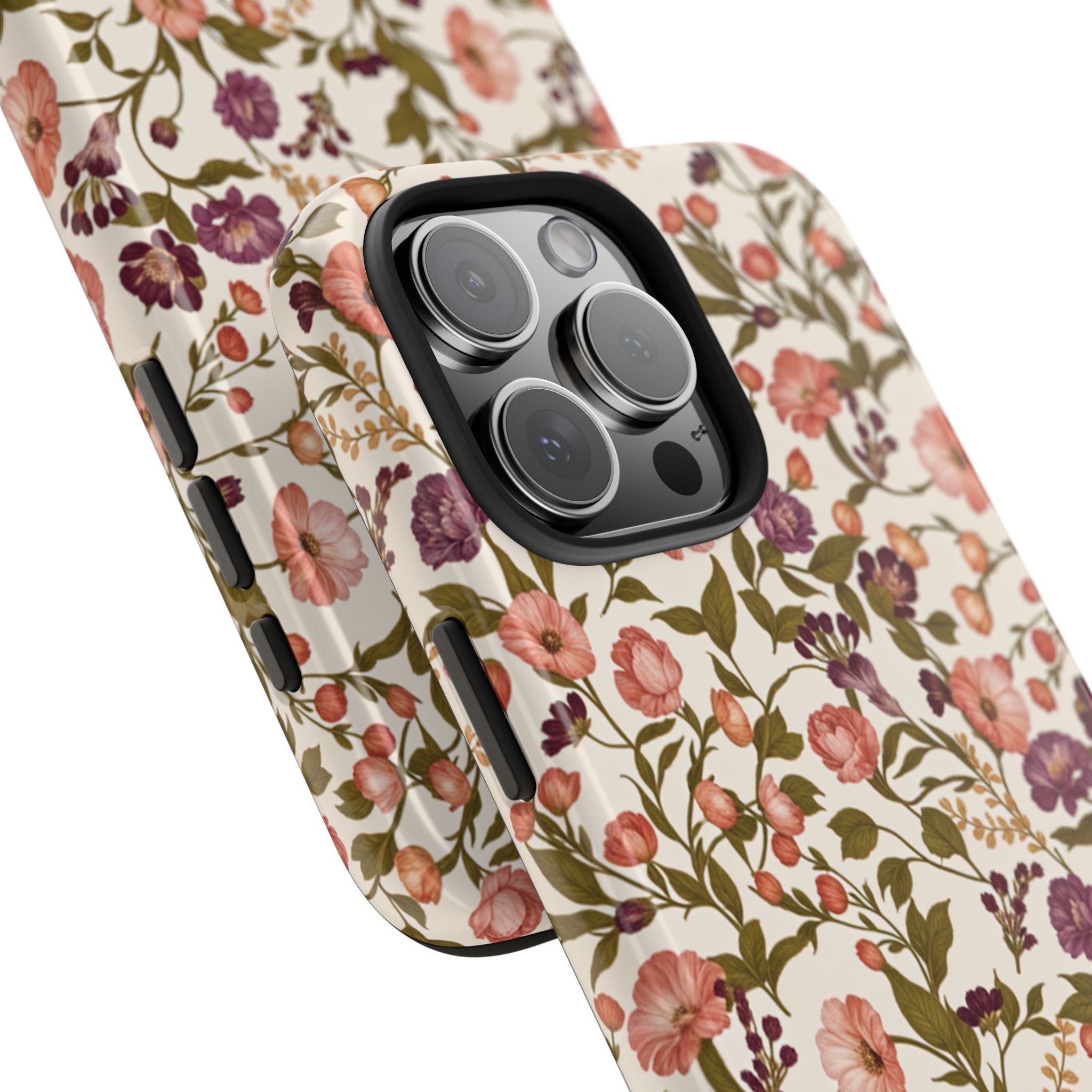 Flowering Vines Boho Floral iPhone Case