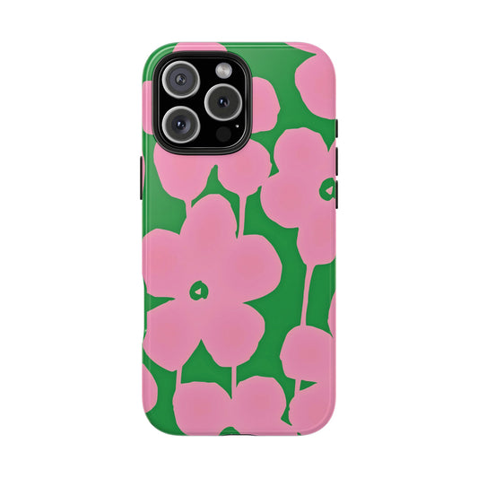 Pétunia | Coque iPhone à motif floral vibrant 