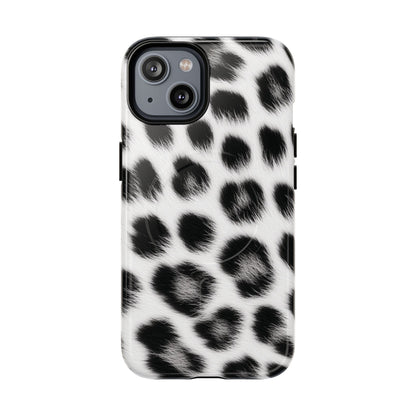 Frosty Leopard | Animal Print MagSafe Case