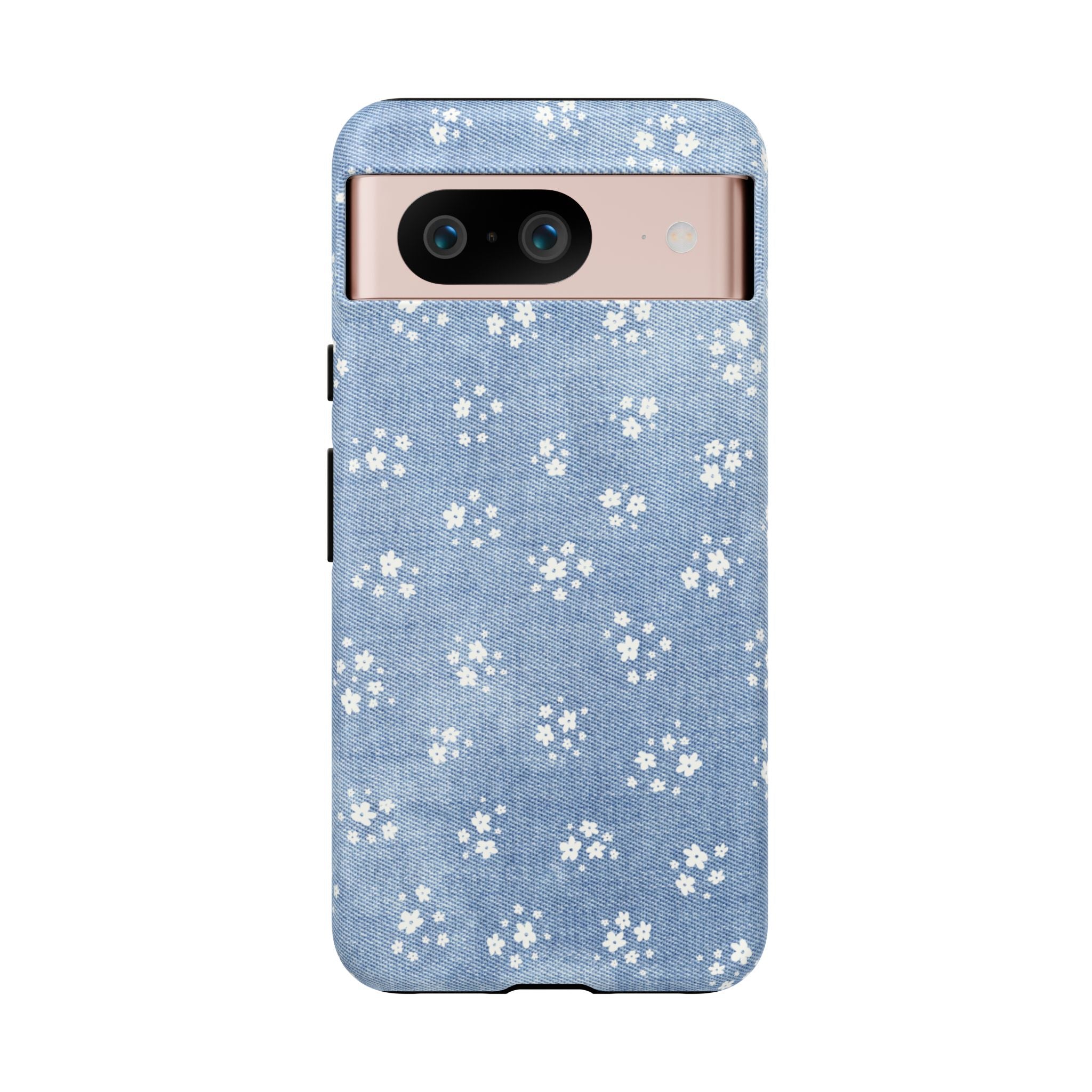 Denim Daisy Phone Case