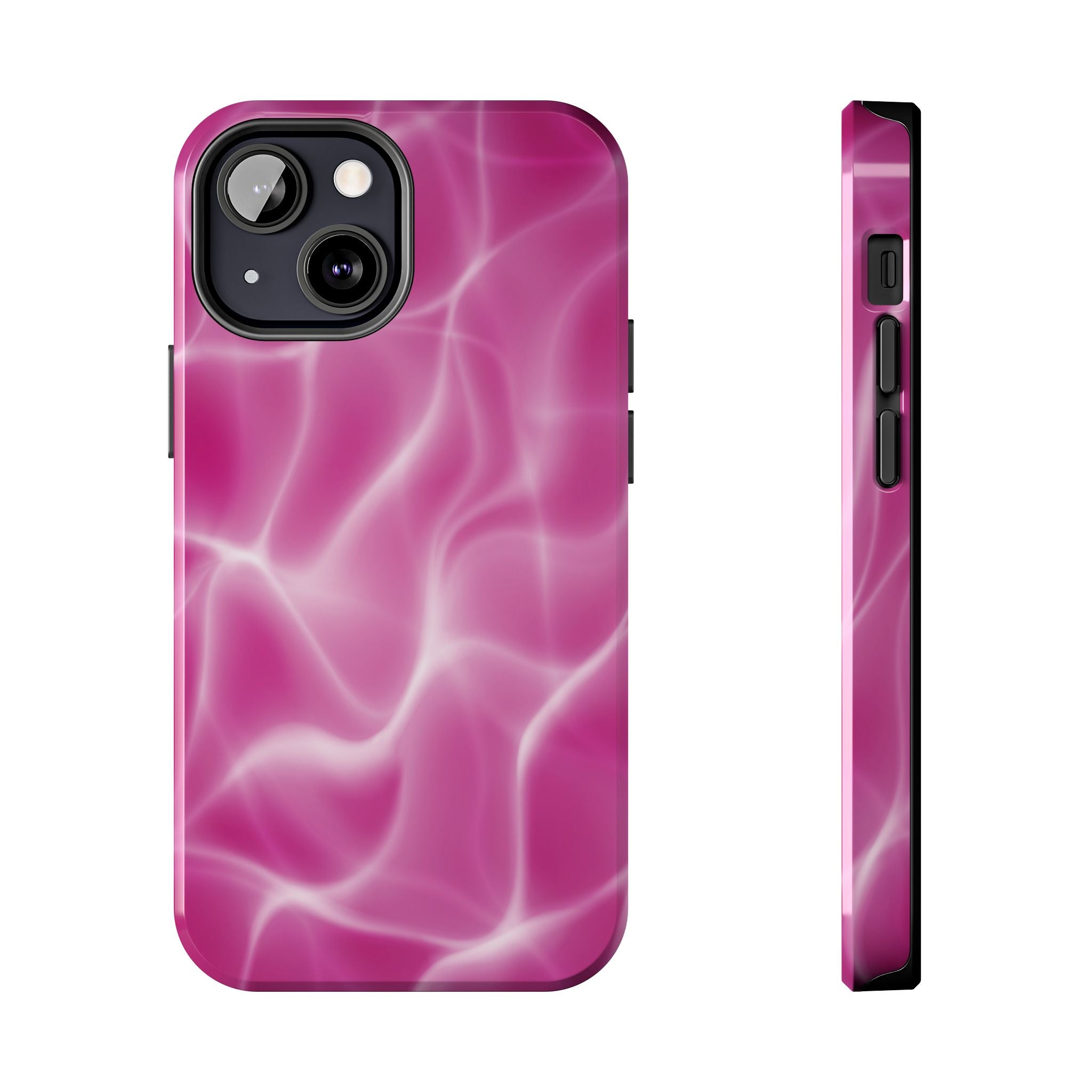 Pool Daze Pink Abstract iPhone Case